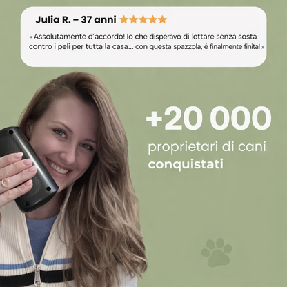 La spazzola magica per il tuo cane