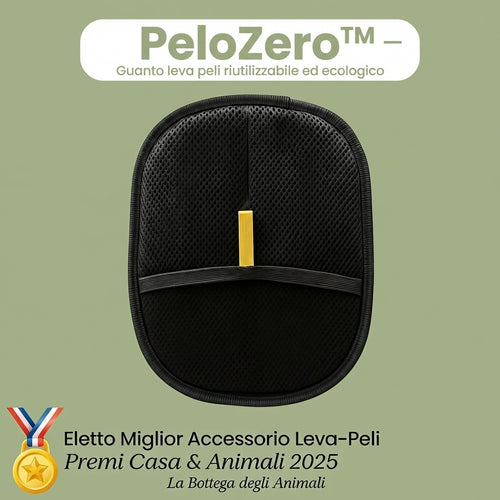 PeloZero™ – Guanto leva peli riutilizzabile ed ecologico
